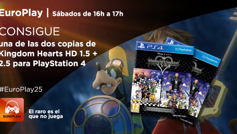 ¡Consigue una copia de Kingdom Hearts HD 1.5 + 2.5 para PlayStation 4!
