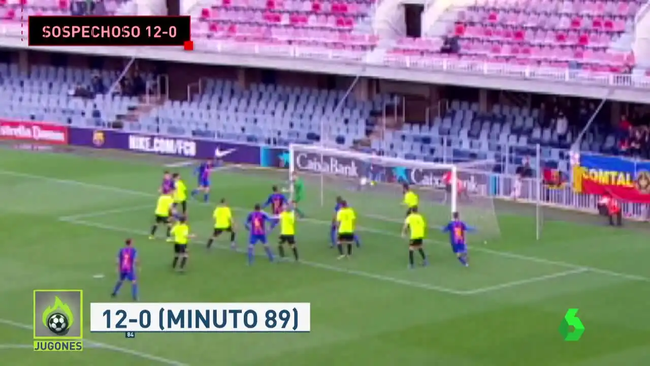 Barça B 12- 0 Eldense Barça B 12- 0 Eldense