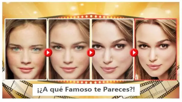 '¿A qué famoso te pareces?', el peligroso juego viral de Facebook