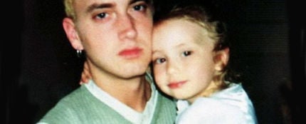 Eminem con su hija Hailie