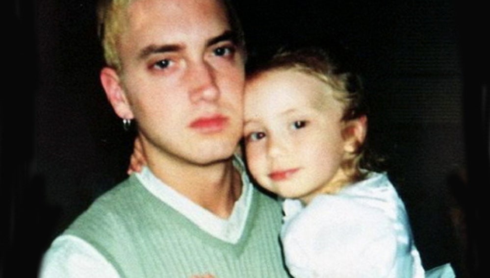 Eminem con su hija Hailie