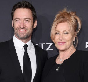 Hugh Jackman y su esposa Deborra-Lee Furness Hugh Jackman y su esposa Deborra-Lee Furness
