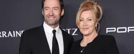 Hugh Jackman y su esposa Deborra-Lee Furness Hugh Jackman y su esposa Deborra-Lee Furness