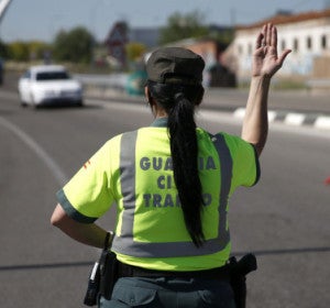 Una Guardia Civil de tráfico Una Guardia Civil de tráfico