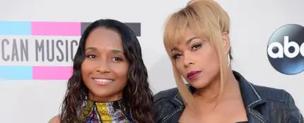 Rozonda Thomas y Tionne Watkins, actuales componentes de TLC Rozonda Thomas y Tionne Watkins, actuales componentes de TLC
