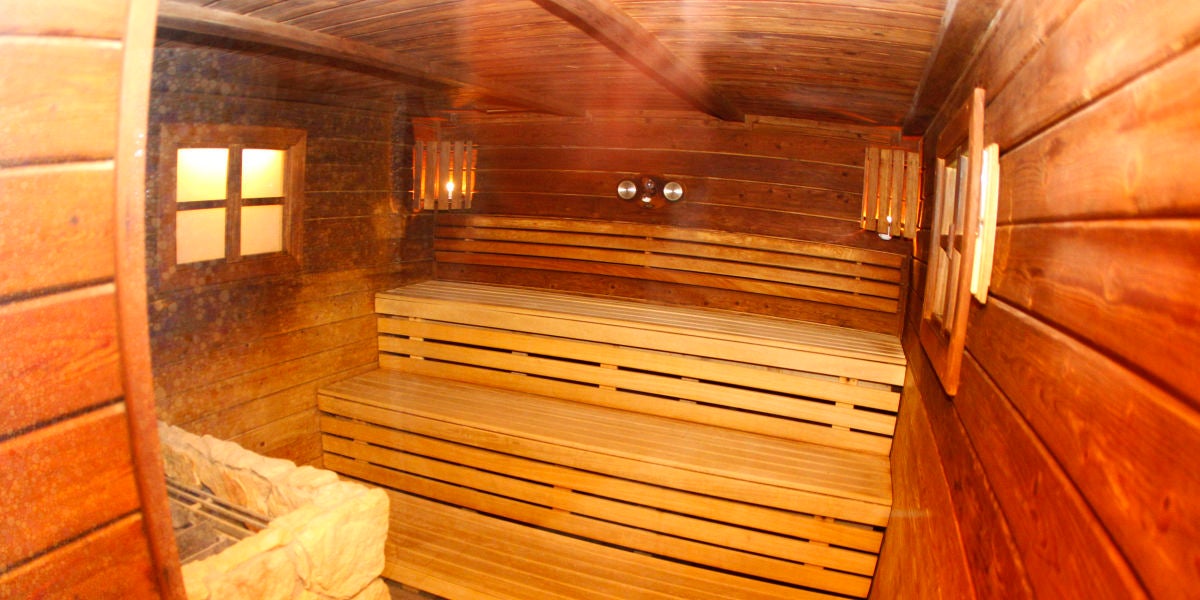 Una sauna