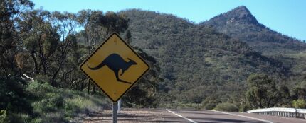 Carretera en Australia