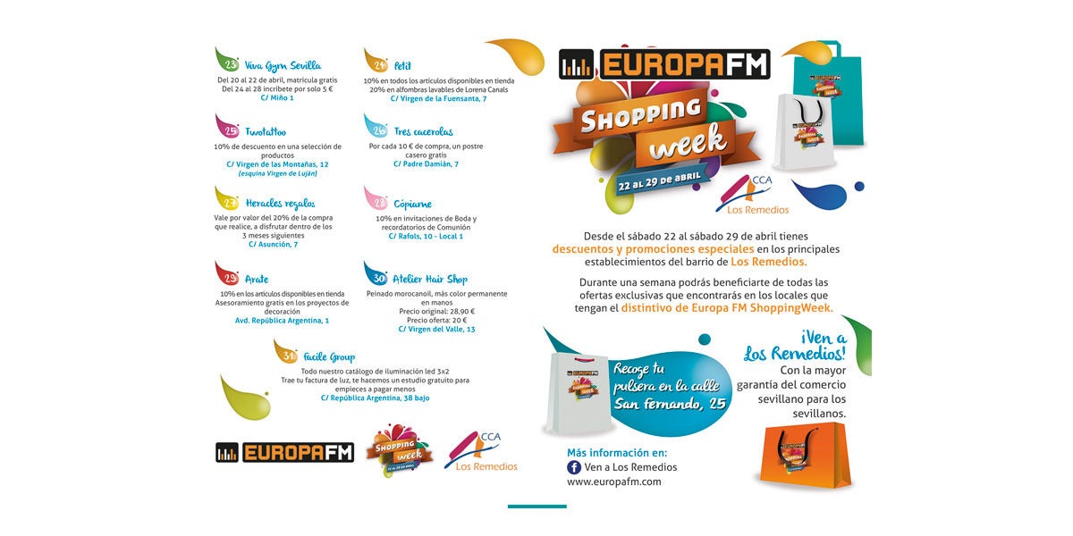 Europa FM Shopping Week en Sevilla