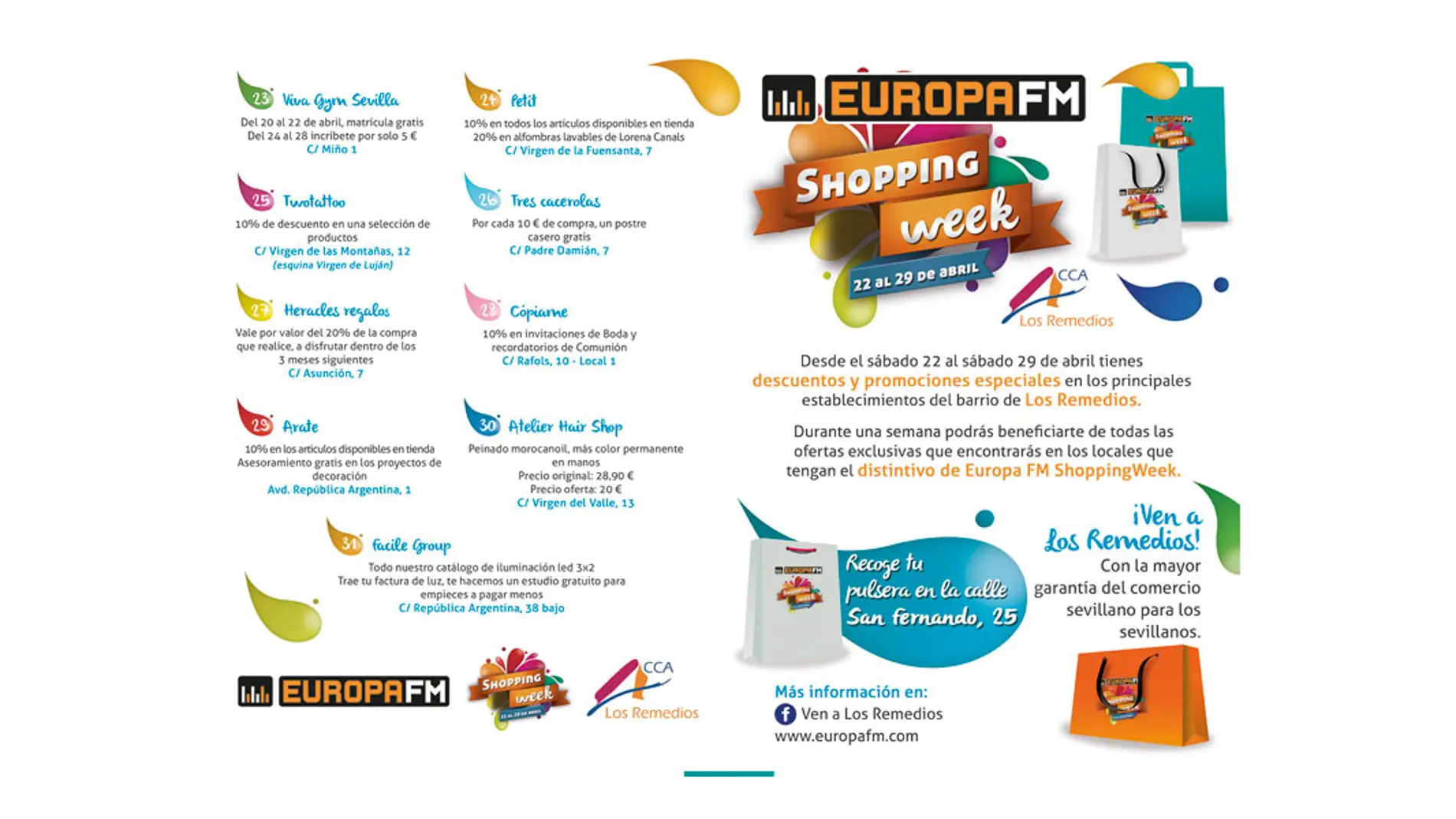Europa FM Shopping Week en Sevilla