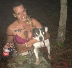 Marinna Rollins posa junto a Cam minutos antes de asesinarlo Marinna Rollins posa junto a Cam minutos antes de asesinarlo