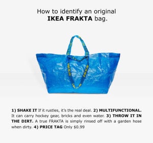 La campaña de Ikea para identificar una bolsa FRAKTA La campaña de Ikea para identificar una bolsa FRAKTA