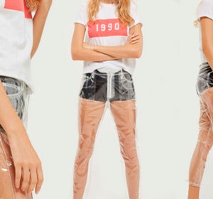 Pantalones de plástico de TopShop Pantalones de plástico de TopShop