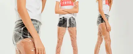 Pantalones de plástico de TopShop Pantalones de plástico de TopShop