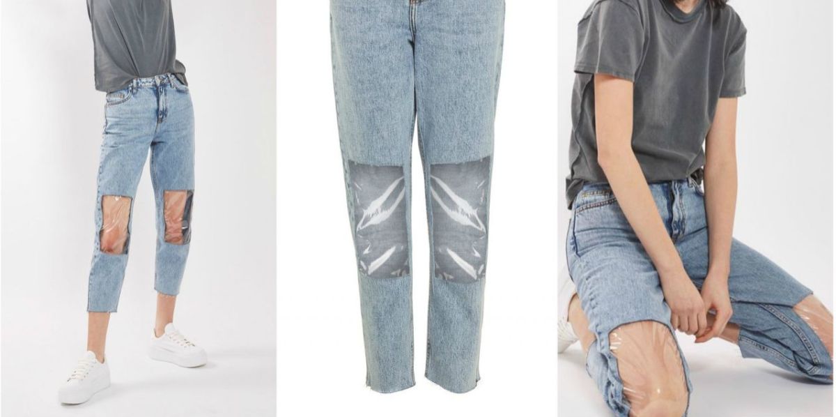 Pantalones con rodilleras de plástico