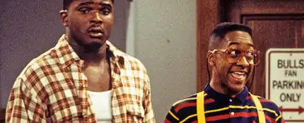 Steve Urkel y Eddie Winslow en 'Cosas de Casa' Steve Urkel y Eddie Winslow en 'Cosas de Casa'