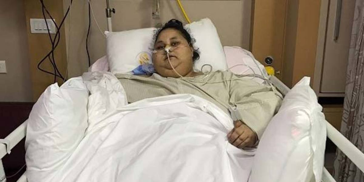 Eman Ahmed se enfrenta a un tratamiento médico