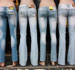 Vaqueros ajustados Vaqueros ajustados