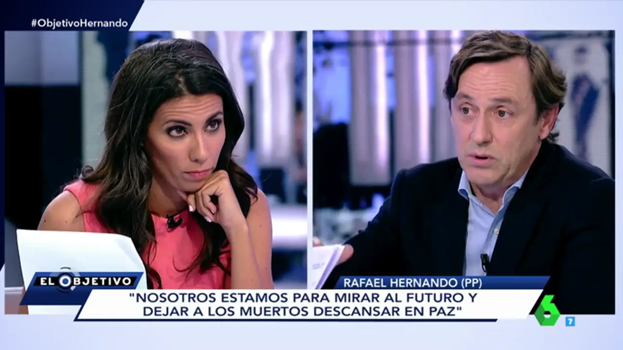 Ana Pastor y Rafael Hernando en El Objetivo Ana Pastor y Rafael Hernando en El Objetivo