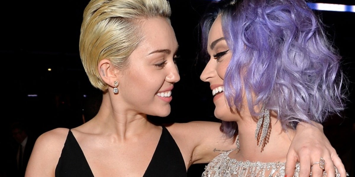Miley Cyrus y Katy Perry