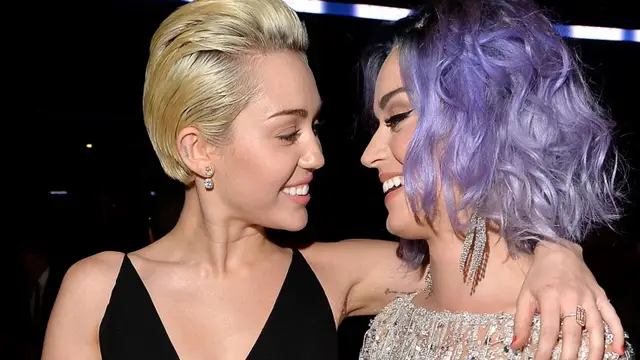 Miley Cyrus y Katy Perry