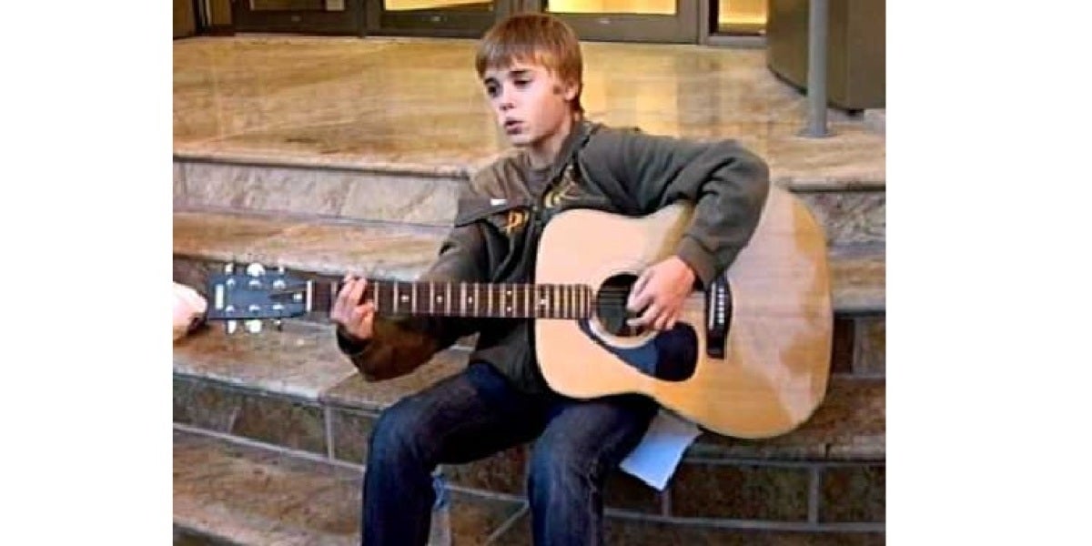 Justin Bieber de pequeño