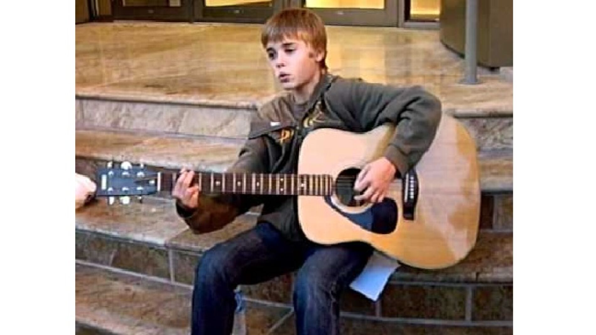 Justin Bieber de pequeño 