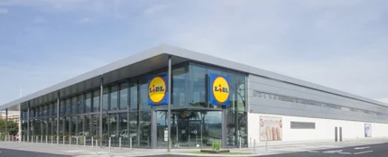 Imagen de un supermercado Lidl Imagen de un supermercado Lidl