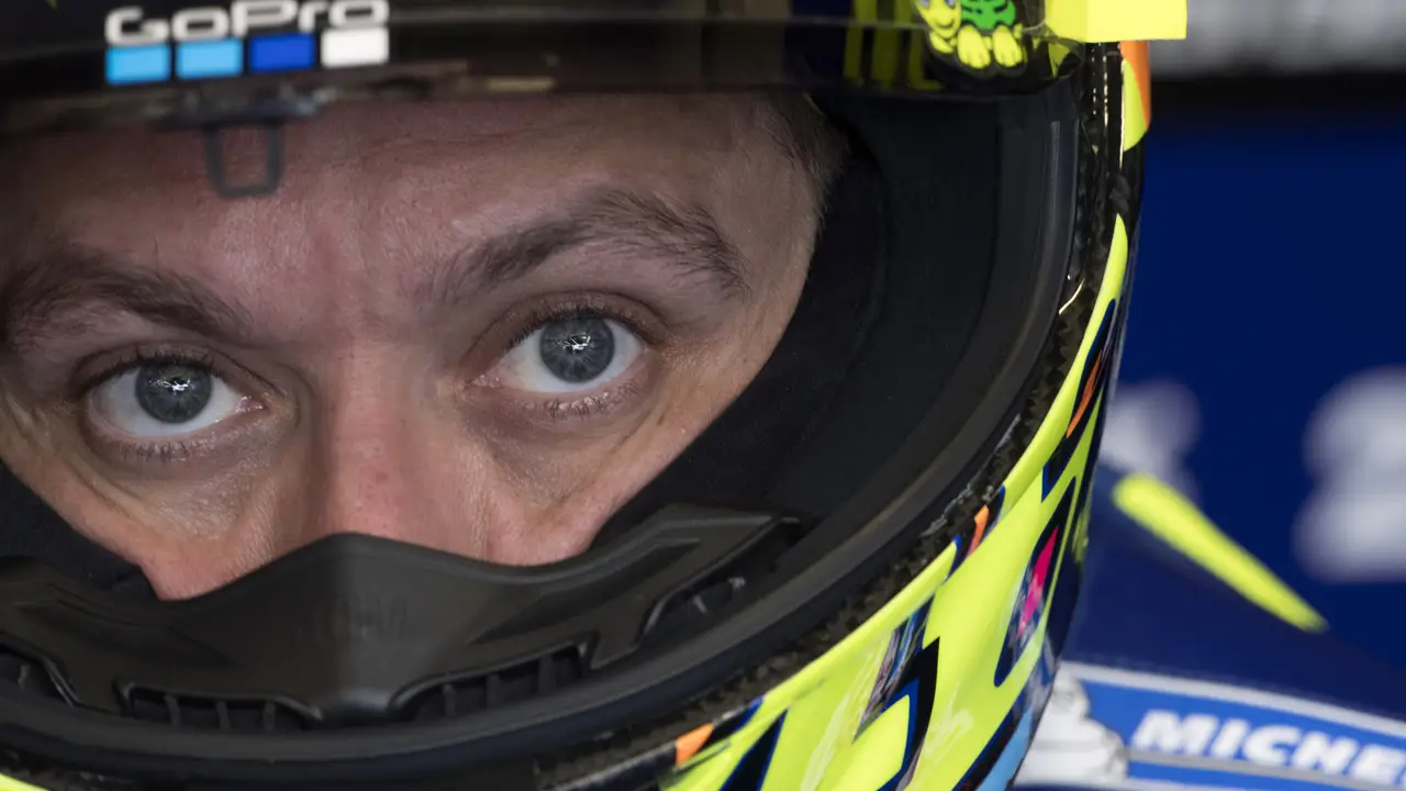 Valentino Rossi, en el GP de Francia Valentino Rossi, en el GP de Francia