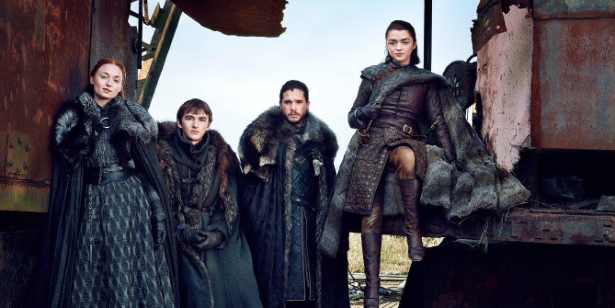 Los supervivientes de la casa Stark en 'Juego de Tronos'