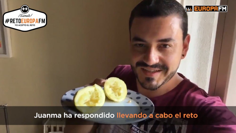¡Juanma Romero se suma al #retoLimón!