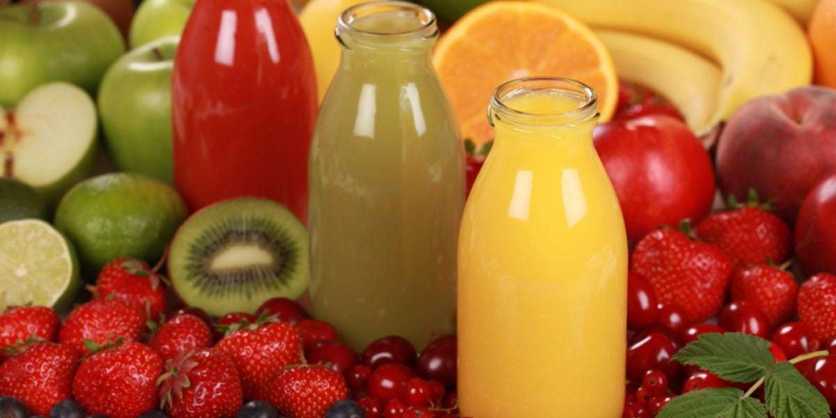 Es mejor ingerir una pieza de fruta que un zumo