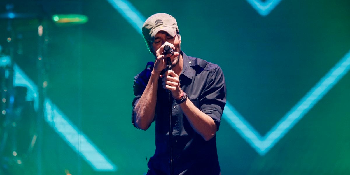 Enrique Iglesias, en concierto