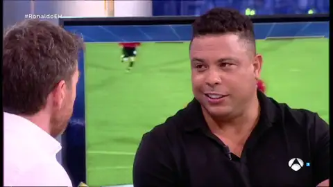 Ronaldo Nazario, en El Hormiguero Ronaldo Nazario, en El Hormiguero