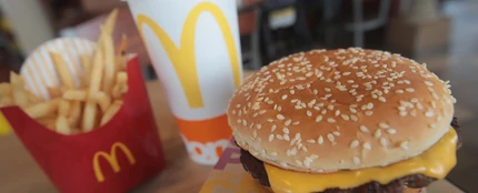 Un menú de McDonald's Un menú de McDonald's