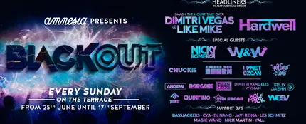 Fiesta Black Out en Amnesia Ibiza Fiesta Black Out en Amnesia Ibiza