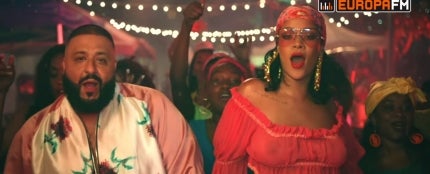 DJ Khaled y Rihanna en el vídeo de &#39;Wild Thoughts&#39;