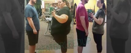 5 trucos de una pareja para perder 165 kilos juntos