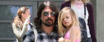 Dave Grohl con su hija Harper