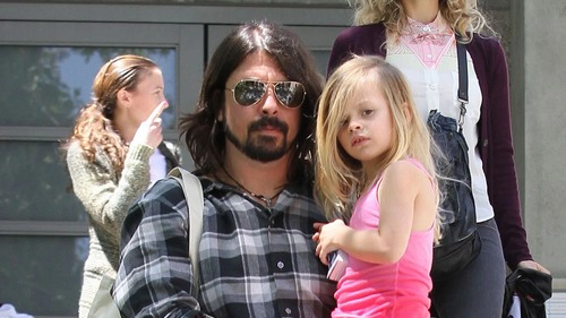 Dave Grohl con su hija Harper Dave Grohl con su hija Harper