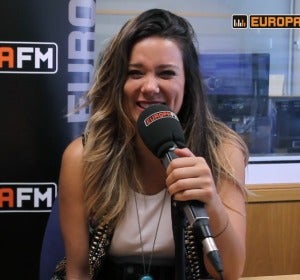 Lorena Gómez en Europa FM Lorena Gómez en Europa FM