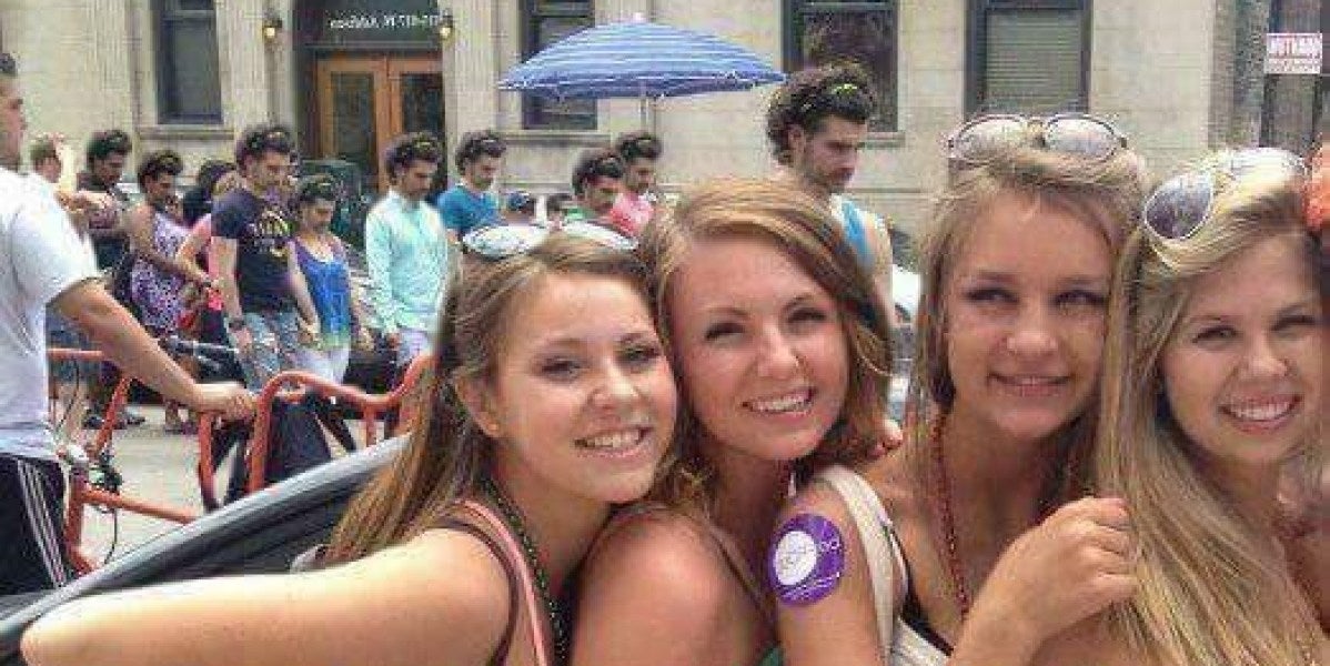 La fotografía de un grupo de amigas que se ha hecho viral