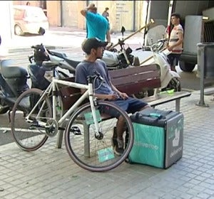 Repartidor de Deliveroo Repartidor de Deliveroo