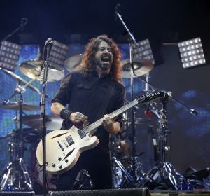 Dave Grohl, integrante del grupo estadounidense Foo Fighters Dave Grohl, integrante del grupo estadounidense Foo Fighters