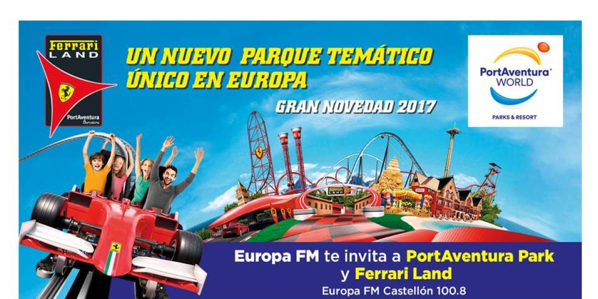 Concurso PortAventura Park y Ferrari Land