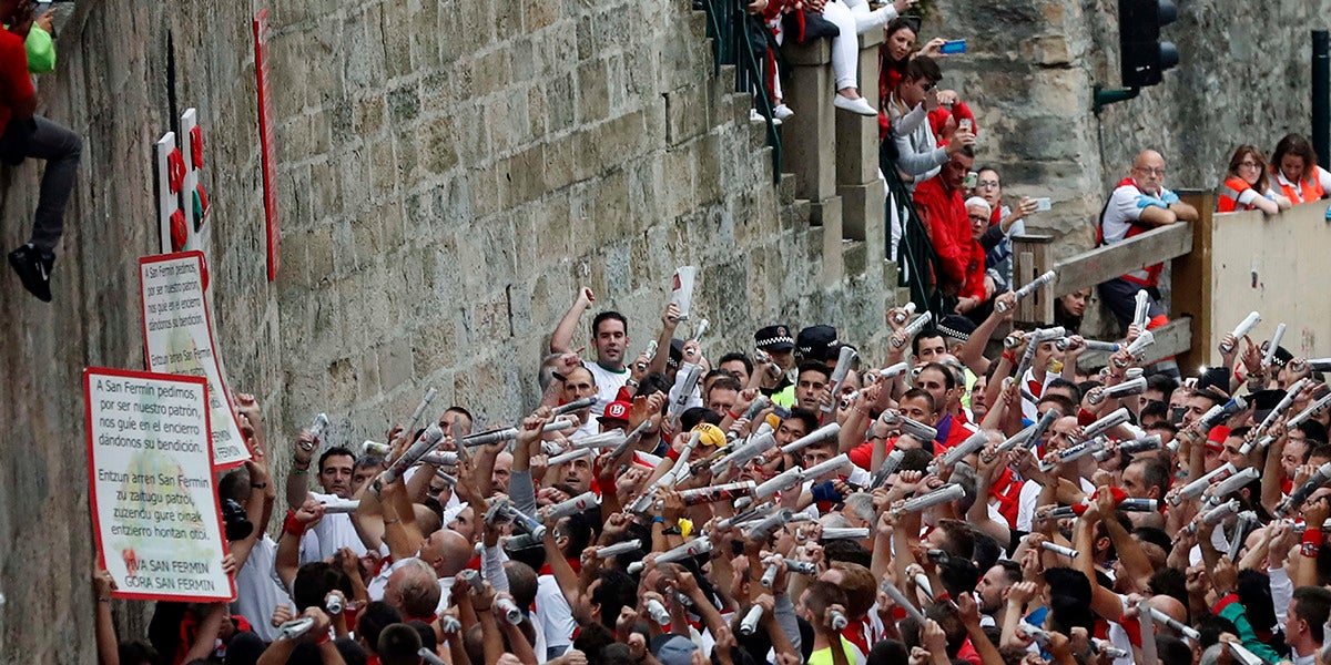 Tercer encierro San Fermín 2017