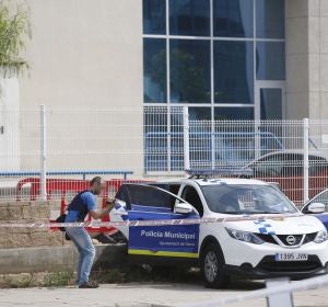 Un coche de los Mossos d'esquadra en Gavá, en Barcelona Un coche de los Mossos d'esquadra en Gavá, en Barcelona