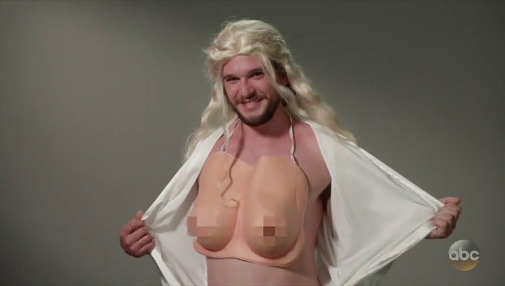 Kit Harington, el actor que interpreta a Jon Snow, parodia a sus compañeros en un divertido sketch