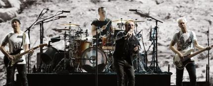 U2 en el concierto de Barcelona 