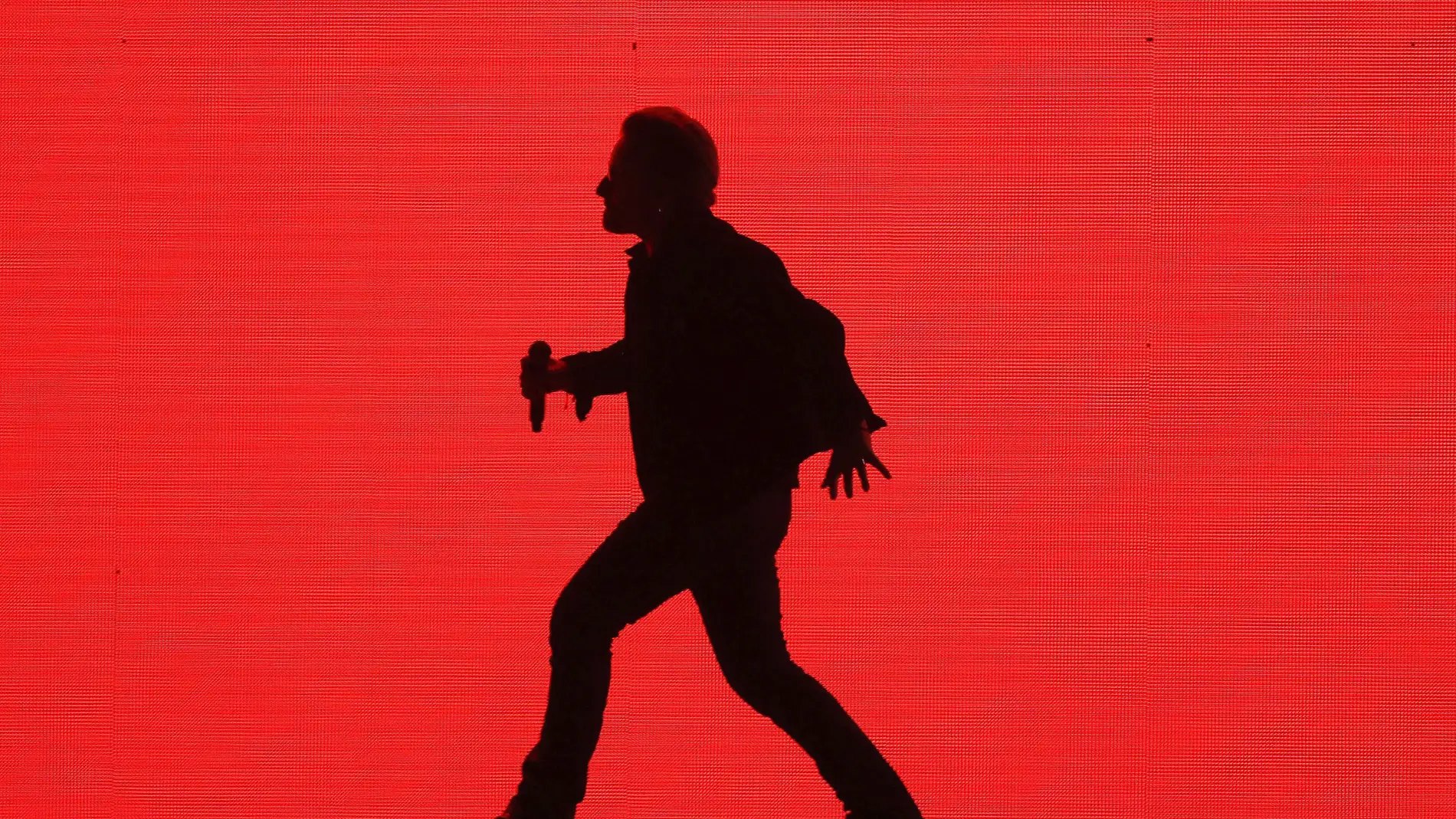 Bono en el concierto de U2 en Barcelona