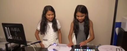 Las DJ Amira y Kayla